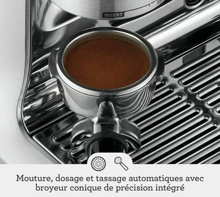 SAGE espresso machine, The Oracle SES980BSS4EEU1, brushed stainless steel.