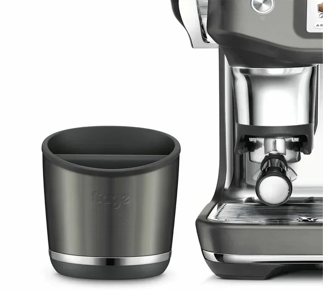 SAGE Klopbox Zwart Staal - 20 Koffiepads SEA502BST