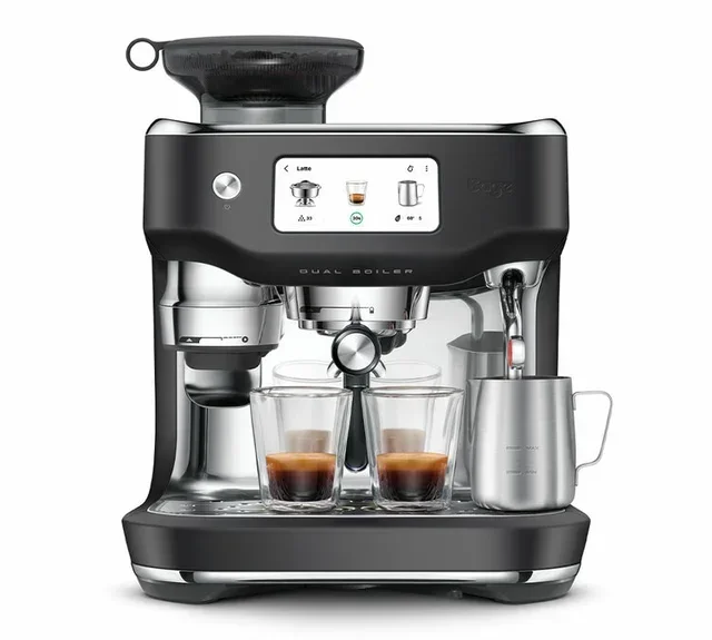 Macchina da caffè espresso SAGE Oracle Dual Boiler SES995BTR4EEU1, colore Nero Tartufo.