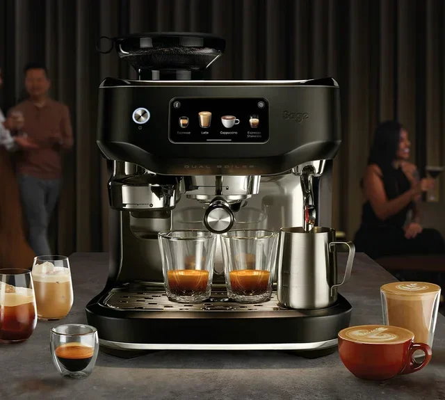 Macchina da caffè espresso SAGE Oracle Dual Boiler SES995BTR4EEU1, colore Nero Tartufo.