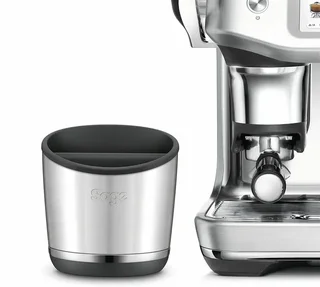 SAGE SEA502BSS Klopbox - Geborsteld RVS voor 20 Pads