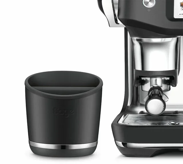 SAGE Кутија за Ударање Нехрђајући Челик Црни Тартуф 20 Капсула SEA502BTR