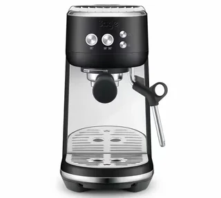 SAGE The Bambino Black Truffle eszpresszógép + Baratza Encore ESP fekete kávédaráló