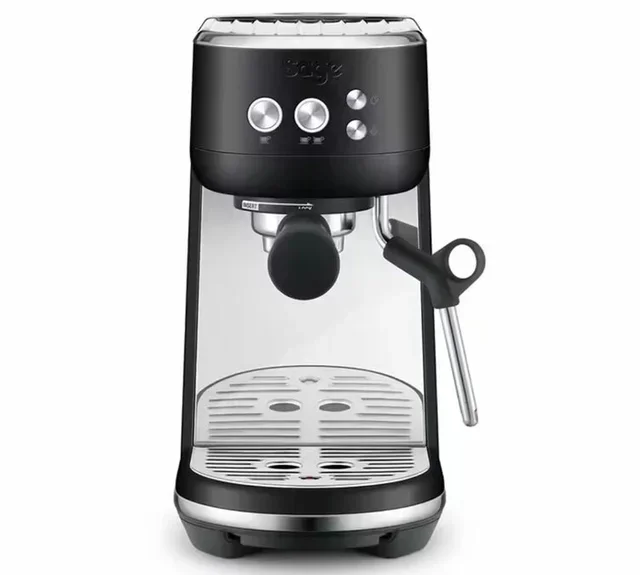SAGE The Bambino Black Truffle eszpresszógép + Baratza Encore ESP fekete kávédaráló