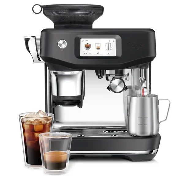 SAGE the Barista Touch Impress SES882BTR4FEU1 Black Truffle Macchina espresso - Estrazione a freddo