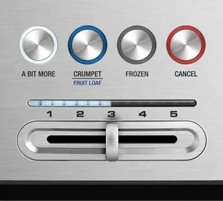 Toster SAGE The Bit More – 2 Szczeliny, Stal Nierdzewna