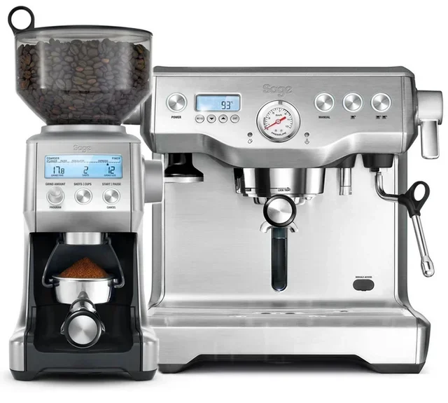 SAGE The Dual Boiler + The Smart Grinder Pro – Kit Espresso e Macinacaffè