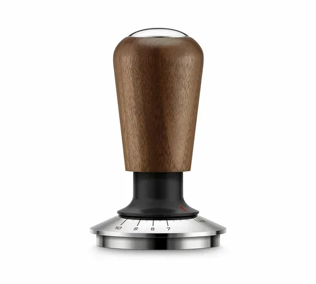 SAGE Kraftmätaren Tamper 58mm - Valnötsträ