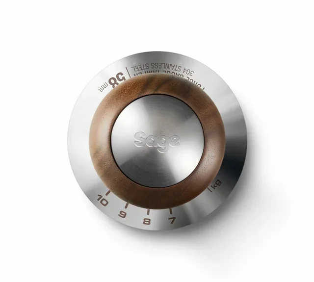 Tamper SAGE The Force Gauge 58mm - Bois Noyer