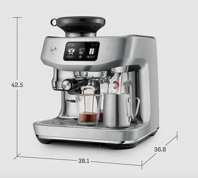 SAGE The Oracle Jet SES985BSS4EEU1 Macchina per espresso Acciaio inossidabile spazzolato