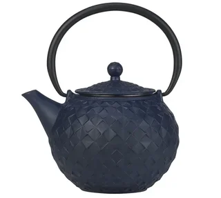 Sakai 1L Blue Cast Iron Teapot Cosy &amp; Trendy