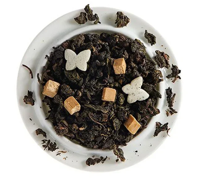 Τσάι Oolong με γεύση αλατισμένης βουτυρόκρεμας καραμέλας - 100 γρ. χύμα - COMPTOIR FRANÇAIS DU THÉ