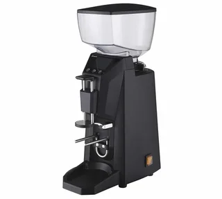 SANTOS 59 Profi-Kaffeemühle Schwarz mit Anpressvorrichtung - Direktmahlung