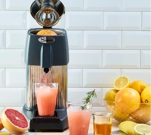 Професионална ръчна преса за цитруси Santos №10, сива