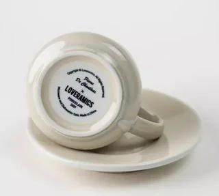 Untertasse - Ibrik-Kaffee 11,5 cm Elfenbein - LOVERAMICS