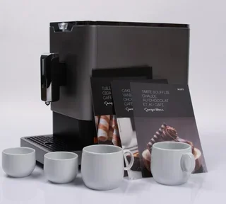 SCOTT Slimissimo Macinacaffè Espresso Argento e Nero