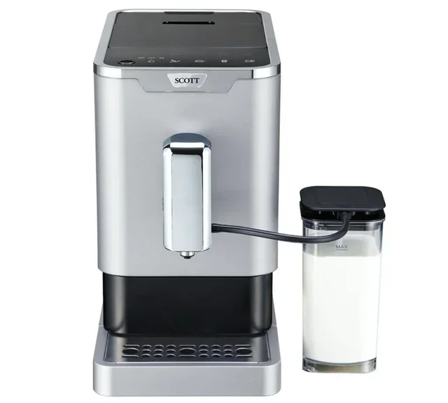 SCOTT Slimissimo Intense Milk Silver - Automatisk Kaffemaskin
