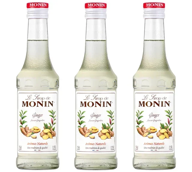 Lote de Jarabes de Jengibre - 3 x 70cl - MONIN