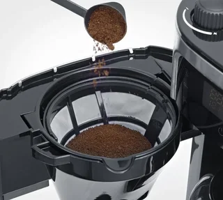 Caffettiera filtro Severin KA 4813 con macinacaffè inox + omaggio incluso