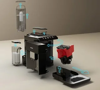 Macchina Caffè Automatica Siemens EQ 500 Integral Connect TQ518RX3