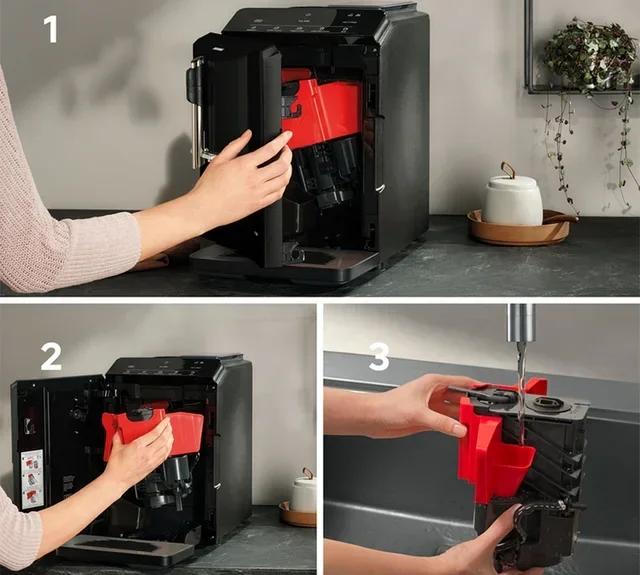 SIEMENS EQ300 Macchina da Caffè in Grani - TF301E09 Nero