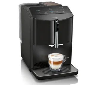 SIEMENS EQ300 Macchina da Caffè in Grani - TF301E09 Nero