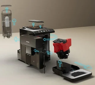 Macchina Caffè Automatica SIEMENS EQ.500 C TP511R09 Classic