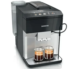 Macchina da caffè espresso Siemens EQ.500 TP515R01, colore argento e nero