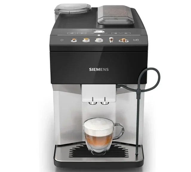 Macchina da caffè espresso Siemens EQ.500 TP515R01, colore argento e nero