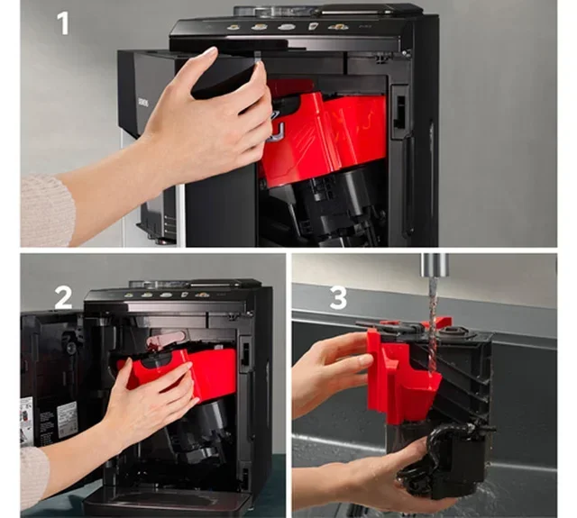 SIEMENS EQ.500 TQ513R01 Fully Integrated Espresso Machine with Built-in Grinder