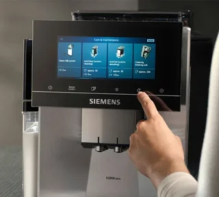 SIEMENS EQ900+ TQ907RZ3 Macinacaffè in Acciaio Inox per Espresso