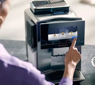 SIEMENS EQ900+ TQ907RZ3 Macinacaffè in Acciaio Inox per Espresso