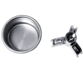 Zestaw filtra pojedynczego 3 filiżanki (21 g) 58 mm + dziobek 3/8 do ekspresu