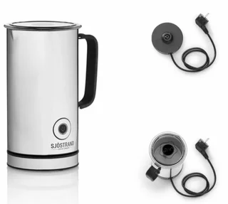 SJOSTRAND Electric Milk Frother – Stainless Steel