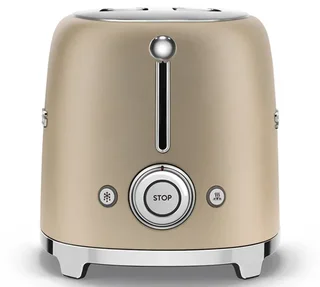 Τοστιέρα SMEG 2 Θέσεων Ματ Χρυσό