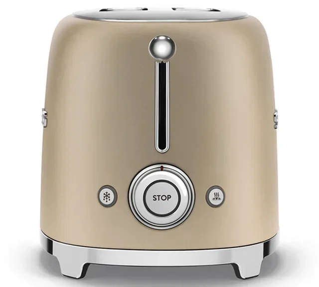 Τοστιέρα SMEG 2 Θέσεων Ματ Χρυσό