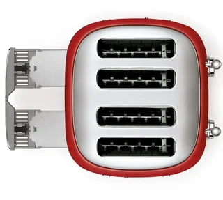 Smeg Brödrost TSF03RDEU 4 Skivor Röd