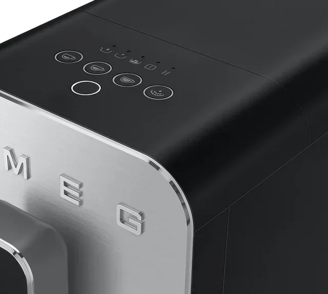 SMEG Dampdyse Espressokvern Svart BCC12BLMEU