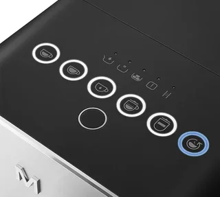 Macchina da caffè automatica SMEG BCC13BLMEU con sistema latte - Nero