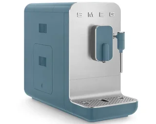 SMEG BCC12SBMEU espresso maskin med kvern og steam – stormblå