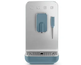 SMEG BCC12SBMEU espresso maskin med kvern og steam – stormblå