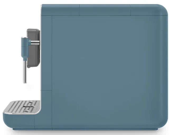 SMEG BCC12SBMEU espresso maskin med kvern og steam – stormblå