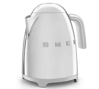 SMEG Breakfast Bundle Toaster TSF02SSEU &amp; Kettle KLF03SSEU Chrome Finish