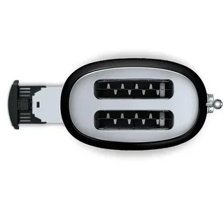 Комплект Закуска SMEG: Тостер TSF01BLUE + Кана KLF05BLUE Черен