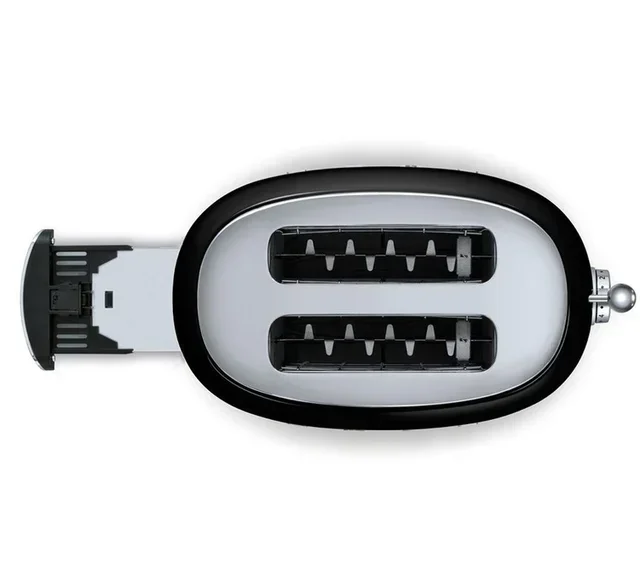 SMEG Frokostsett - Brødrister TSF01BLUE og Vannkoker KLF05BLUE Svart