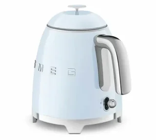 SMEG Breakfast Bundle: TSF01PBEU Toaster &amp; KLF05PBEU Kettle Pastel Blue