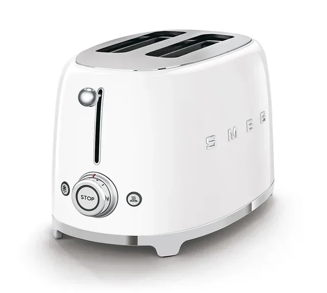 SMEG Breakfast Bundle TSF01WHEU &amp; KLF05WHEU White