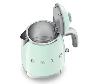 Set Colazione SMEG TSF01PGEU Tostapane + KLF05PGEU Bollitore Verde Acqua