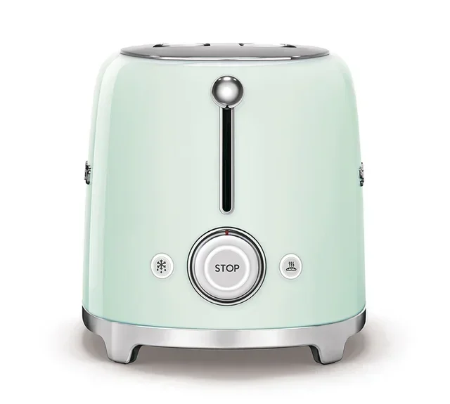 Set Colazione SMEG TSF01PGEU Tostapane + KLF05PGEU Bollitore Verde Acqua