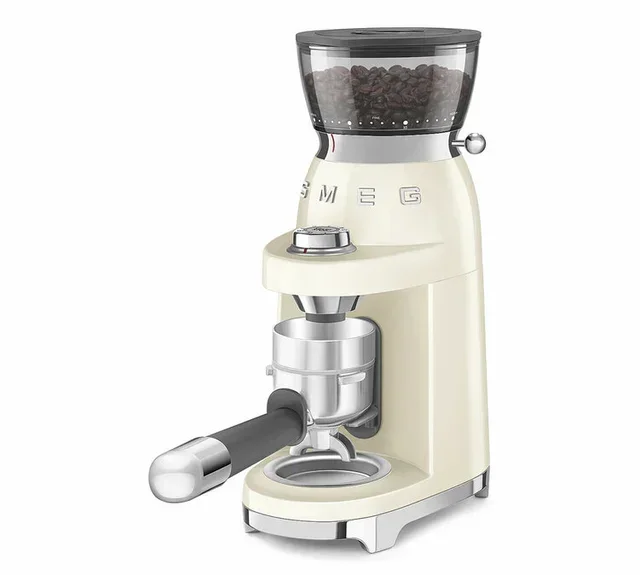 SMEG CGF03 50's Coffee Grinder - Cream